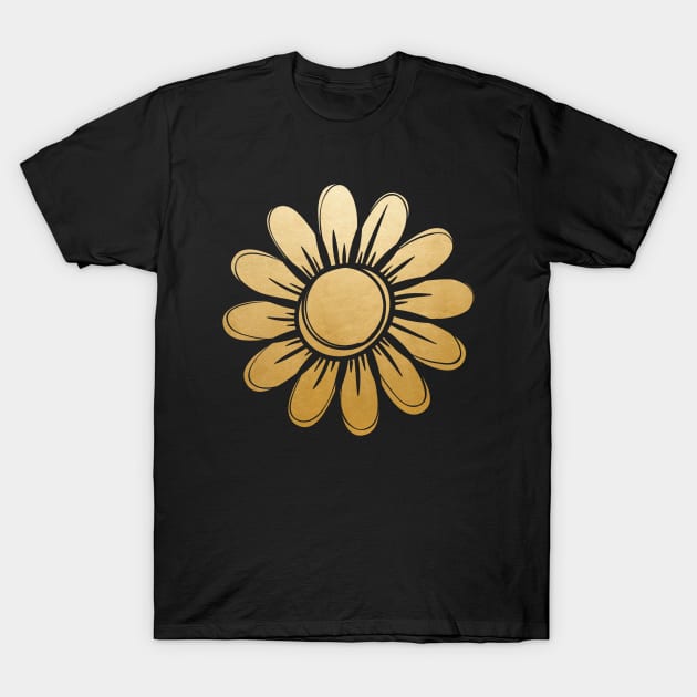 Flowers Art T-Shirt by Design Anbay